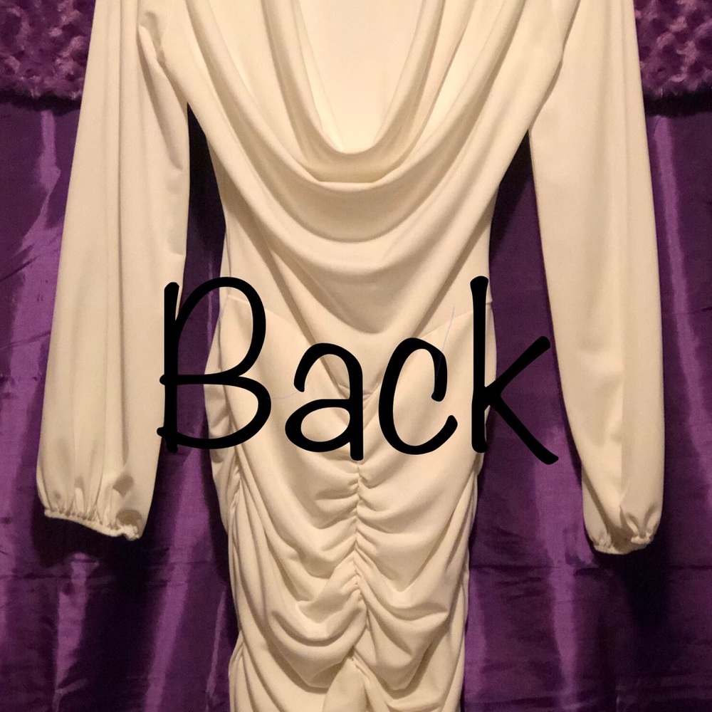 Venus - Ruched Cocktail Dress - Picture 3 of 3